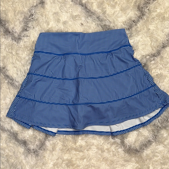 As Revival Dresses & Skirts - Stylish Blue Checkered Mini Skirt